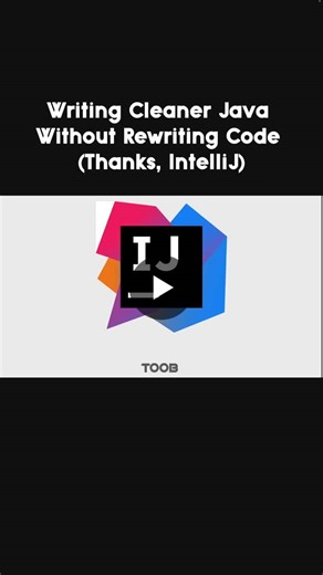 #softwareengineering #java #intellijidea #jerbrains #developerproductivity #refactoring | Thabo Matjuda