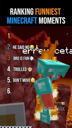 6 Minecraft Clips That Hit Different👾#minecraftmemes #fails #shorts