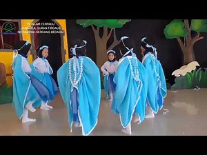 tari kupu kupu yang lucu anak PAUD TK TKIT JANNATUL QURAN FIRDAUS