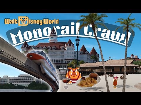 The Monorail Crawl Challenge | Disney World's Most Fun Secret to Everybody