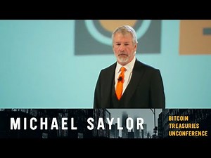 Michael Saylor Delivers Epic Bitcoin Treasuries Unconference Speech | Full Keynote