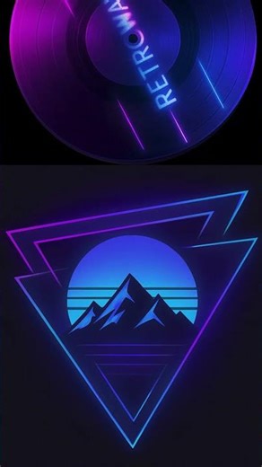 Epic Synthwave Loop 🎵 Vinyl & Neon Vibes