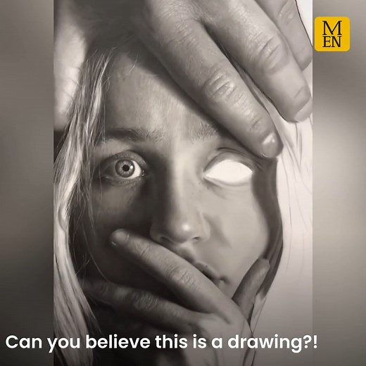 These are incredible! Each piece of artwork contains upwards of 500,000 individual brush strokes ✏️ | Manchester Evening News