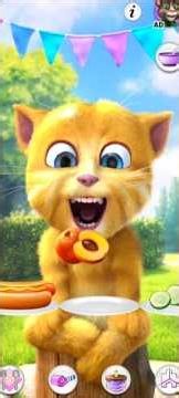 Talking Ginger 2 🌶️🍒🍎 // talking ginger cat //talking ginger funny videos /