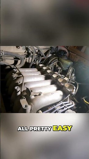 Fuel Rail Removal: Simple Steps, Keep Your Bolts Organized! #shorts