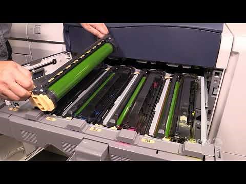 Xerox® Versant® 80 180 Color Press Replacing the Drum Module