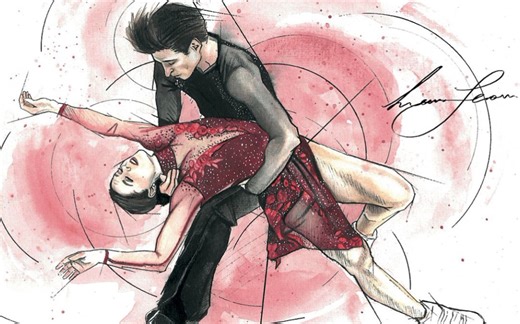 花样滑冰（沃尔图/莫伊尔.帕帕达吉斯/西泽龙.涉谷兄妹）-SY_YZ叶子-SY_YZ叶子-哔哩哔哩视频