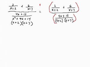 Complex Fractions Part I