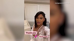 Chanel Iman ties the knot with NFL star Davon Godchaux