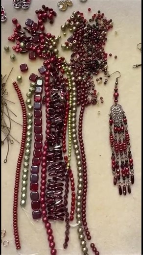 We're using the new Velvet Curtain Glow bead strand assortment and matching Designer Blend to make fabulous statement earrings fit for a showgirl! https://artbeads.com/live/251009BD?autoplayLiveShopping=e6dTcZGRxKGoR0nlXB3I&socialMediaLiveshopping=Facebook#liveshopping-e6dTcZGRxKGoR0nlXB3I | Artbeads.com