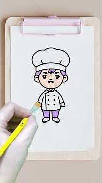 How to Draw a Chef