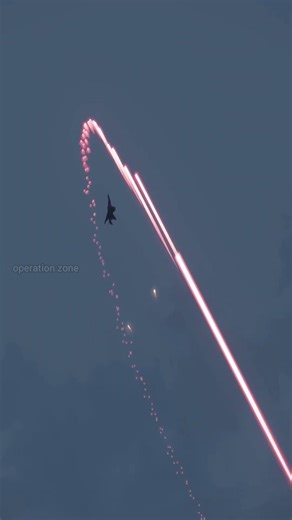 Fighter Jet Dodges C-RAM Barrage - Extreme Evasion - Military Simulation - Arma 3