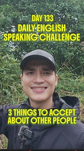 3 things you should accept about other people for a happier life! #accept #learningenglish #speakingenglish #hoctienganh #tommyenglish | Tiến Đoàn