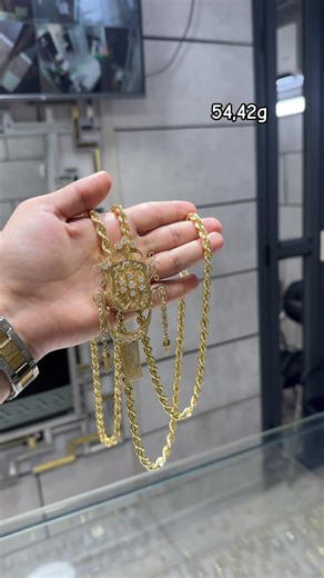 Bijouterie Salah Al.Dine à La Rue Bijou Annaba – Or 54,42g