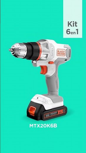 BLACK + DECKER | 20V MAX MATRIX™ DriLL | BDCDMT1206KITC