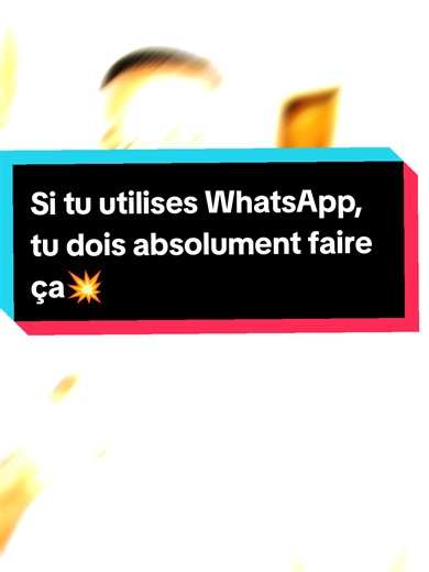 Améliore la qualité de tes photos et vidéos sur WhatsApp grâce à cette astuce simple. Enregistre cette vidéo dans tes favoris pour ne pas oublier. #whatsapp #astucewhatsapp #tiktokconseils #astucestelephone #doudtech