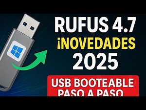 🚀 Rufus 4.7 2025: ALL the new features and how to create a bootable USB drive step by step