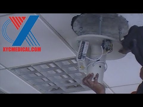 How to Install Surgical Operating Lamp Installation Instruction of OT Light