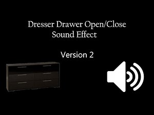 Drawer Open & Close Sound Effect 2