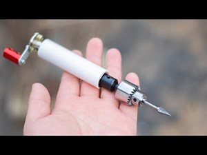 How to make Powerful Hand Crank Drill