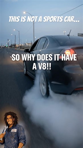 This car makes NO sense… but it has a V8 😳