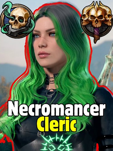 Necromancer Death Domain Cleric Build in Baldur's Gate 3