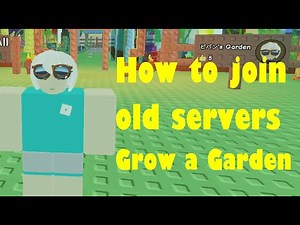 How to JOIN AN OLD SERVER in Grow a garden! Roblox