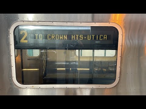 IRT Subway: R142 (2) Express Train Ride from Wakefield-241st Street to Crown Heights-Utica Avenue