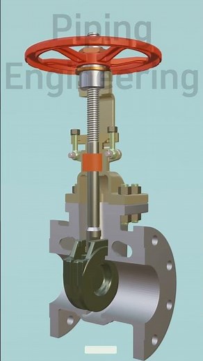 Gate Valve Assembly Step-by-Step | Internal Components Revealed #engineering #gatevalves
