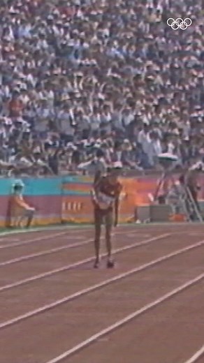 Olympic determination! 😮‍💨41 years ago at Los Angeles 1984, Gabriela Andersen-Schiess produced one of the most memorable moments in Olympic history in the women's marathon. Nothing was going to get in the way of her crossing the finish line. Relive her incredible story in her own words. 🥹❤️#Olympics #MoreThanSport | Olympics