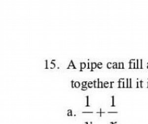 A pipe can fill a tank at a rate of  v  units, and another pipe... | Filo