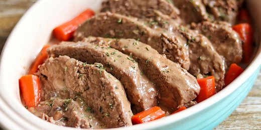 Awesome Slow Cooker Pot Roast