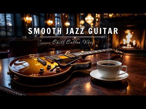 Smooth Jazz Guitar Music - Cool Cafe Vibes • Relaxing Guitar Music for Cafe, Study & Work