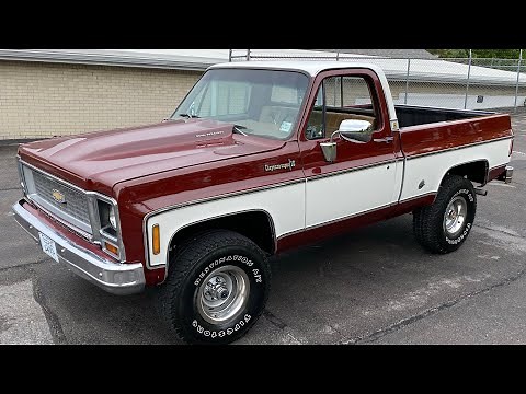 Test Drive 1974 Chevrolet K-10 4x4 SWB SOLD $22,900 Maple Motors #2161
