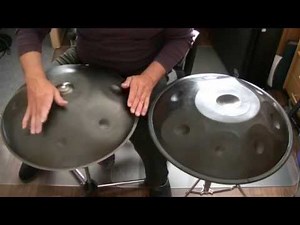 Hang/Handpan Tutorial for Beginners - Lesson 2 (of 10) Pivoting Movement