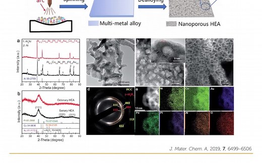 20220519-哈尔滨工业大学邱华军-纳米多孔高熵合金的组分设计和电催化应用