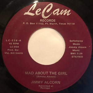 Jimmy Alcorn - Mad About The Girl / Hey! Peggy Ann