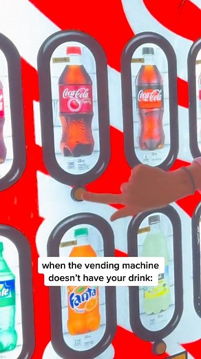 When the vending machine dosen't have your drink #reels #comedy #amyywoahh | Amyywoahh