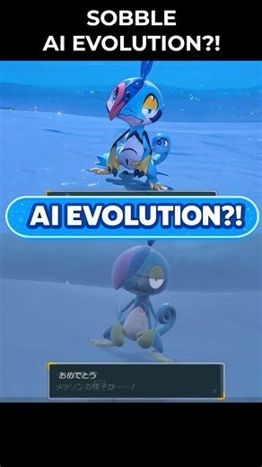 Pokémon Sobble AI Evolution