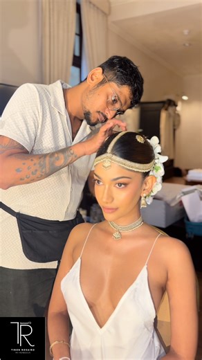 Tiron Rosairo on Instagram: "Every bride deserves to feel like the most beautiful version of herself. From the perfect drape to the flawless hair artistry, our bridal dressing and hair styling are crafted with love, detail, and elegance. Because your big day deserves nothing less than perfection..✨ MUA - Viran Peter Bridal Hair - Tiron Rosairo Saree - MUA Petula #BridalHair #WeddingGlow #BridalUpdo #BridalHairGoals #WeddingSeason #BridalStyling #WeddingGlam #BridalMakeover #ElegantBride #BridalV