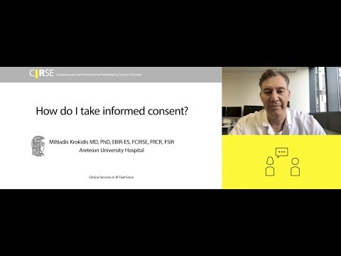 Clinical practice: How to take informed consent