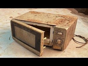 Microwave Resurrection! Sharp Microwave Fully Restored After Years of Damage 🔥