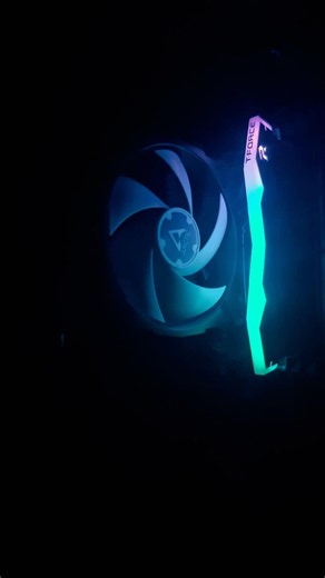 Dark room, RGB glow! 🌌 dynamic lighting & smooth performance. 🚀 #ddr5ram #pcsetup #RGBGlow #fupシ
