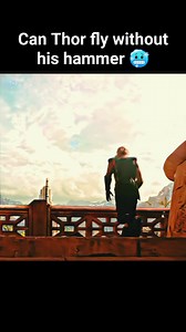 Can Thor fly without his hammer #marvel | Superhero VIRAL