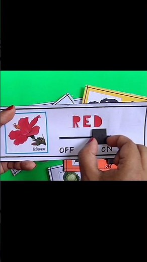 COLOUR TLM | How To Make TLM For Primary School | TLM