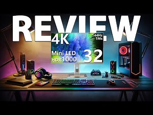 INNOCN 32M2V 32 Inch Mini LED 4K UHD Gaming Monitor ✅ Review