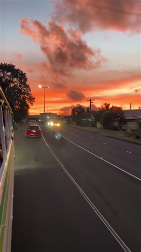 Beautiful sunset view.🌆🌅🇫🇯 #fyp #tiktokviral #explore #nasesebus #fijitiktok🇫🇯