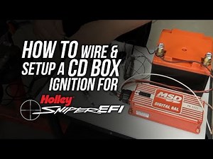 Sniper EFI: How To Wire And Setup For A CD Box Ignition