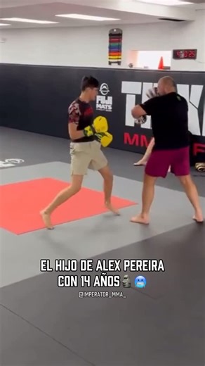 IMPERATOR MMA on Instagram: "POATAN 2.0 😱😱 Imágenes de la sesión de sparring entre el hijo de “Poatan” y el ex campeón Glover Teixeira. El “Fight stance” exactamente igual al de su padre…🗿 ®IMPERATOR MMA #imperatormma #ufc #alexpereira"