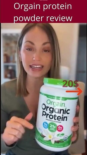 Orgain protein powder review